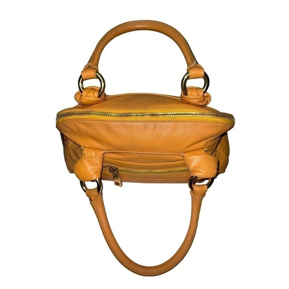 NOTFOR SALE!!!MARC JACOBS 2008 RESORT COLLECTION LEATHER SATCHEL TOTE BAG MANGO - Picture 13 of 16